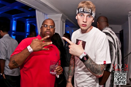 Kenny Kingpin and MGK 540x360 - Event Recap: Interscope Afterparty at BLVD3