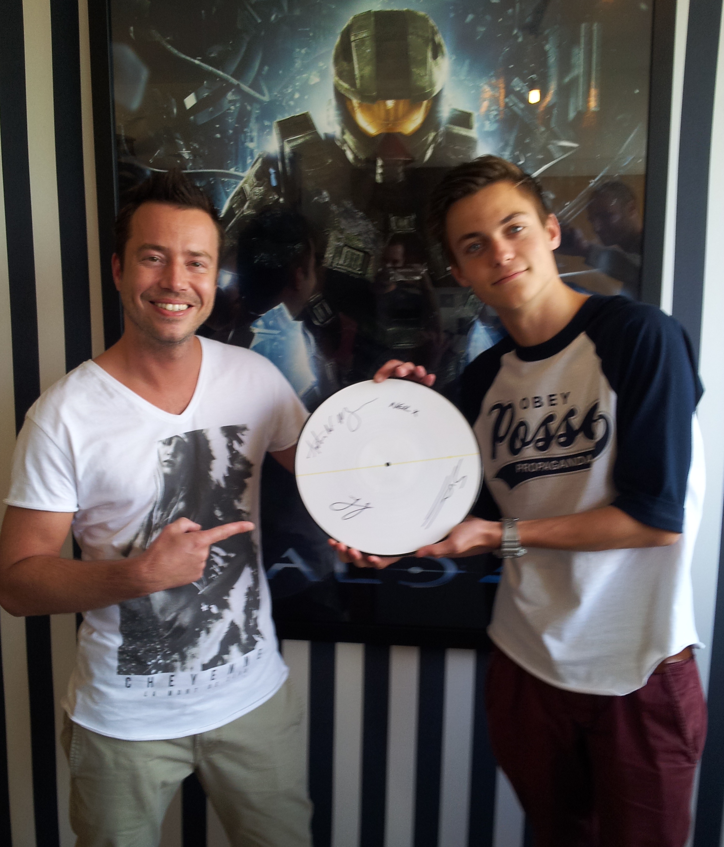 use test press - Drop Your Track Now in the “Halo 4” Soundtrack Remix Contest @halowaypoint