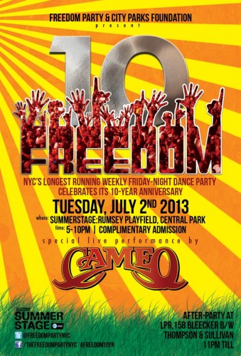 FP anny 339x500 - Central Park Summerstage: Freedom Party X Cameo