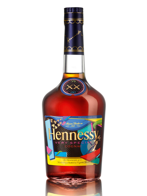 Kaws Hennessy cognac bottle 1 - Hennessy Teams Up With KAWS To Launch A Limited-Edition Bottle