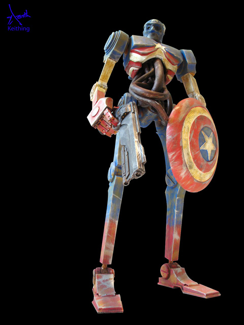 keithing popbot3 - Keithing "Captain America" Popbot