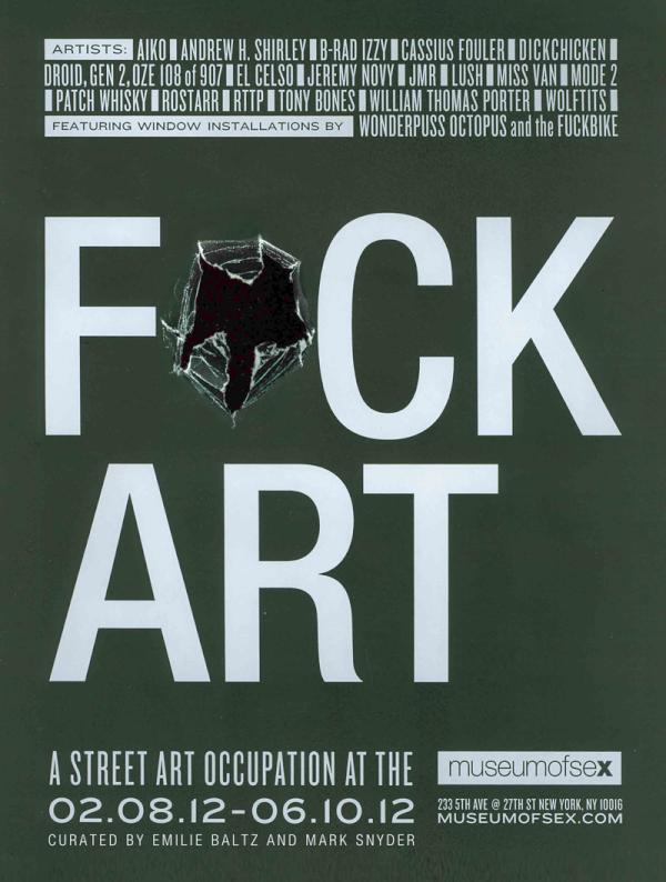 Muse - The Museum of Sex presents: "F*CK ART"