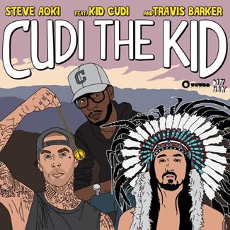 12 - Live video of Steve Aoki and Travis Barker performing "Cudi The Kid"
