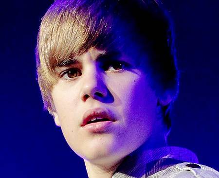 Justin Bieber Closeup On Stage - Justin Bieber Headlines North American Tour