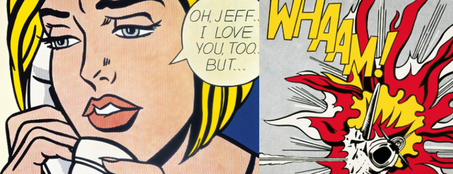 r ROY huge - Lichtenstein's Work Of Pop
