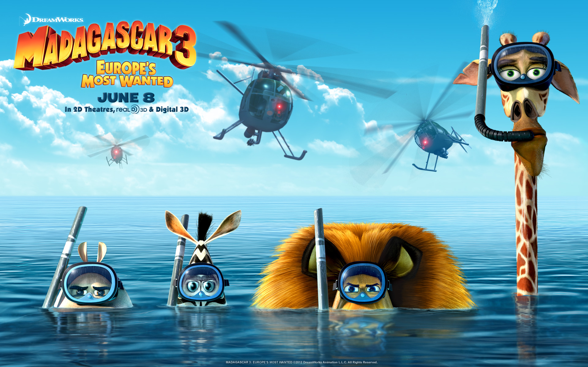Madagascar 3 wallpaper 2 1920 - Exclusive YRB Interview With The Cast Of 'Madagascar 3'