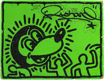 010 Untitled by Keith Haring 1982 Keith Haring Foundation.jpg copy - OLD’S KOOL II: Back to the Classics @MuseumofCityNY #CityAsCanvas