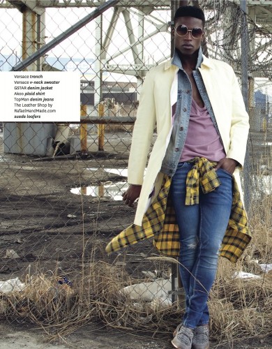 t9 390x500 - In the Trenches with Nam @namgarsinii @dariusbaptist @TheLucioCastro @CarlosCamposNYC @plac_jeans @AkooClothing #fashion #ss2016 #trenchcoats