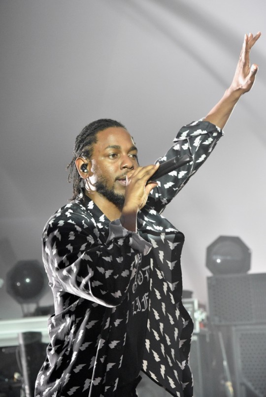 kendrick 540x806 - Event Recap: Kendrick Lamar performs for American Express’s “Art Meets Music” Campaign with Shantell Martin at the Faena Dome #Miami #ArtBasel  @kendricklamar @shantell_martin #AmexAccess
