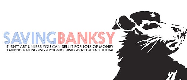Saving Banksy 11 - Saving Banksy - Trailer @SavingBanksy @thereaIbanksy @banksyny #banksy #rat