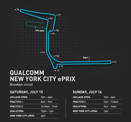 unnamedmap 540x504 - New York ePrix Race Preview @FIAformulaE @MSAmlinAndretti #NYCePrix  #FormulaE #nyc