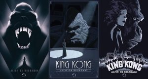kingkongbway 300x160 - Broadway's King Kong reveals new poster art by Laurent Durieux, Francesco Francavilla and Olly Moss. @f_francavilla @ollymoss @Freecomicbook #fcbd #KingKong