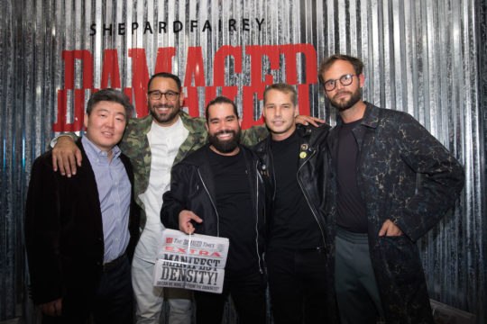 559A1254 540x360 - Feature: DAMAGED App interview with Shepard Fairey and Jacob Koo of VRt Ventures by Jonn Nubian