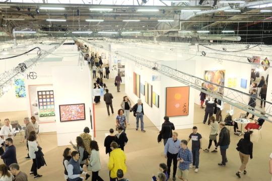 Overhead view Photo credit Courtesy of Art New York 540x360 - 5th Edition of Art New York May 2- May 5, 2019 at Pier 94 @artmiamifairs #ArtNewYork