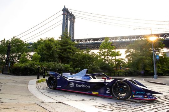 BD9I1151 1 540x360 - Formula E returns to New York City! #NYCEPrix @FIAformulaE @JeanEricVergne @sambirdracing @LucasdiGrassi @mitchevans_ @osergiojimenez @BryanSellers #NYCEPrix #Brooklyn