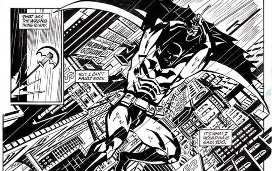 ill.bat .1 1 540x341 - Illustrating Batman: Eighty Years of Comics and Pop Culture  June 12, 2019 - October 12, 2019 at Society of Illustrators @SOI128 @DCBatman