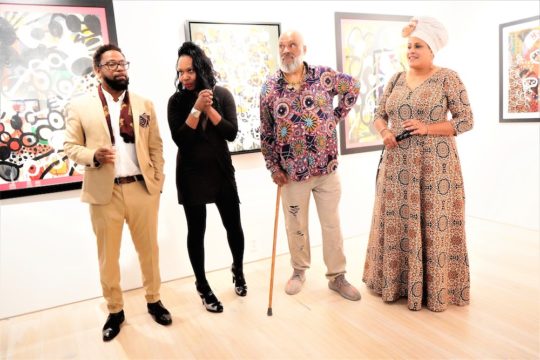 photos by Stella Magloire 186 540x360 - Event Recap: Danny Simmons Alone Together Private Reception at George Billis Gallery @ogilvy @rush_art @miolowinegroup_ #ShinjuWhisky #AloneTogether