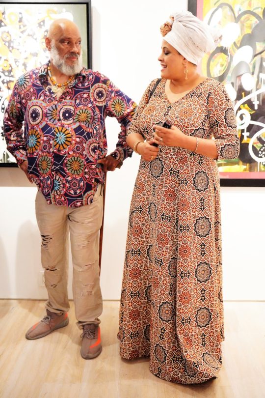 photos by Stella Magloire 203 540x810 - Event Recap: Danny Simmons Alone Together Private Reception at George Billis Gallery @ogilvy @rush_art @miolowinegroup_ #ShinjuWhisky #AloneTogether