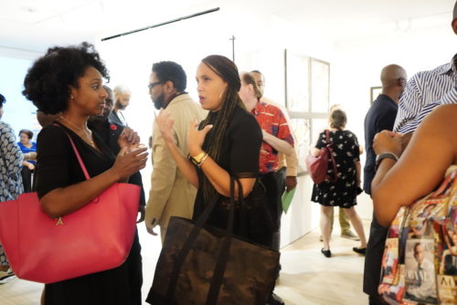 photos by Stella Magloire 241 500x334 - Event Recap: Danny Simmons Alone Together Private Reception at George Billis Gallery @ogilvy @rush_art @miolowinegroup_ #ShinjuWhisky #AloneTogether