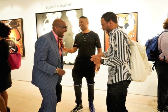 photos by Stella Magloire 279 540x360 - Event Recap: Danny Simmons Alone Together Private Reception at George Billis Gallery @ogilvy @rush_art @miolowinegroup_ #ShinjuWhisky #AloneTogether