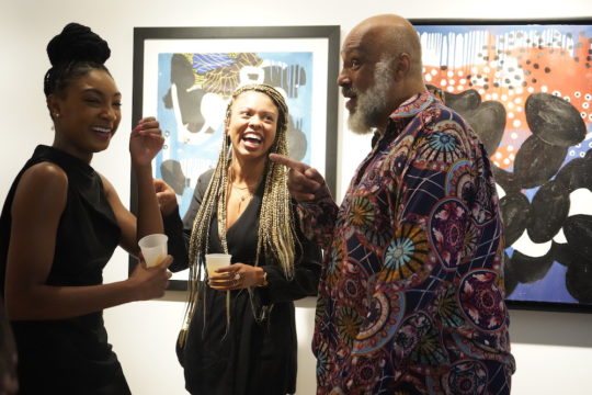 photos by Stella Magloire 301 540x360 - Event Recap: Danny Simmons Alone Together Private Reception at George Billis Gallery @ogilvy @rush_art @miolowinegroup_ #ShinjuWhisky #AloneTogether