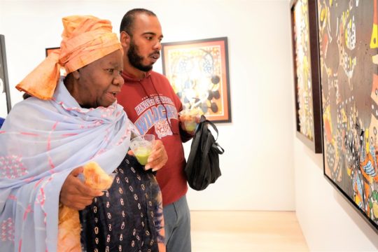 photos by Stella Magloire 51 540x360 - Event Recap: Danny Simmons Alone Together Private Reception at George Billis Gallery @ogilvy @rush_art @miolowinegroup_ #ShinjuWhisky #AloneTogether