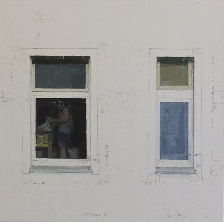 berlin windows 3 - Zoey Frank: Summer Paintings May 27- July 31, 2021 at Sugarlift