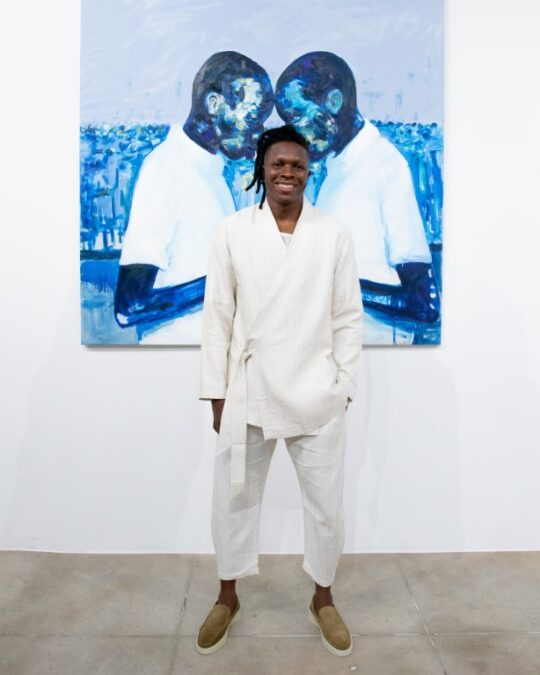BFA 33044 4472176 540x675 - DeLeón Tequila celebrates Nelson Makamo's first solo US exhibition BLUE in Los Angeles