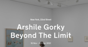 ash 300x160 - Arshile Gorky Beyond The Limit Exhibition at Hauser & Wirth November 16- December 23, 2021