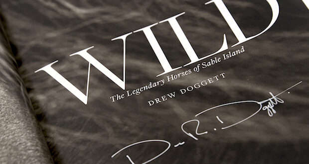 Book SIGNED 181 620x330 - Wild: The Legendary Horses of Sable Island by Drew Doggett