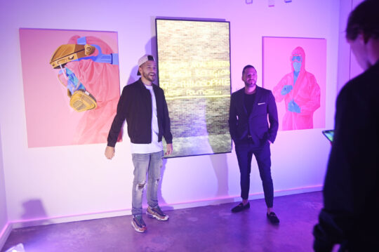DSC 6199 540x359 - Event Recap: Triller X Basquiat with The Bishop Gallery at Art Basel Miami
