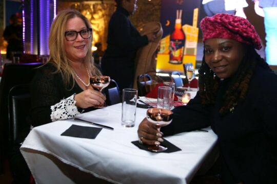 Sara Lehman and Annika Harris 540x360 - Event Recap: Camus Cognac Limited Edition bottle launch in Harlem, NYC