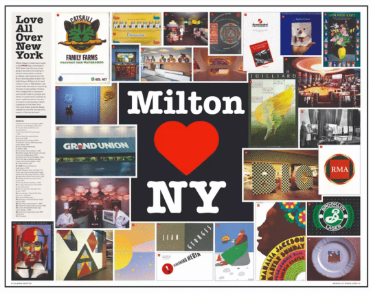 Screenshot 2021 12 25 SVA Celebrates Legendary Designer and Faculty Member Milton Glaser With the ‘Glaser Gazette  540x427 - The Legacy of Milton Glaser,on view through January 15, 2022 at the SVA Gramercy Gallery