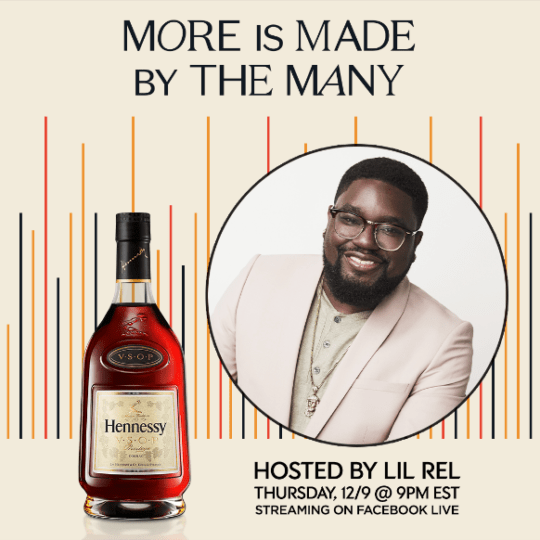 clip image001 540x540 - Hennessy Breaks Down Barriers w/ Event Hosted by Lil Rel Howery & NEW Holiday Cocktail Kit