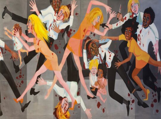 faith ringgold america people 20 die 540x399 - Faith Ringgold: American People February 17 - June 5, 2022 at The New Museum