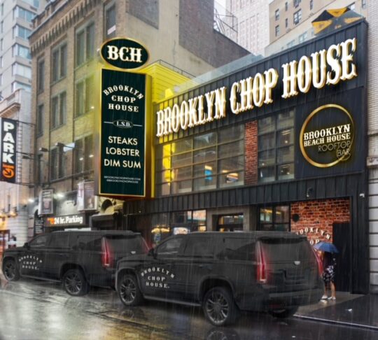 bch1 540x486 - Don Pooh & Partners Open Brooklyn Chop House Times Square- includes NFT Members Only Club & Beach House Rooftop