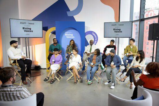 Rising Voices Panel 540x360 - Event Recap: Indeed’s Rising Voices Premiere at Tribeca Festival 2022
