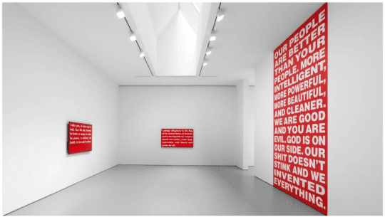Screen Shot 2022 07 07 at 12.18.08 PM 540x305 - Barbara Kruger June 20 - August 12, 2022 at the David Zwirner Gallery