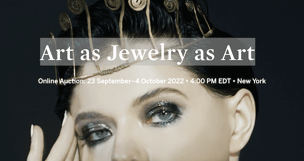 Art as Jewelry as Art2 1 620x330 - Sotheby’s presents Art as Jewelry as Art September 24 - October 4, 2022
