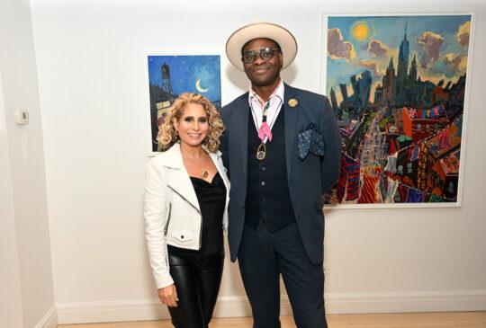 1434913260 540x365 - Event Recap: Artist Sonya Sklaroff Exhibits Art at $7.7 Million Townhouse