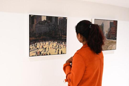 1434913560 540x360 - Event Recap: Artist Sonya Sklaroff Exhibits Art at $7.7 Million Townhouse