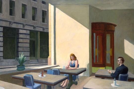 large RS18768 Yale Sunlight in a Cafeteria ag obj 52642  540x360 - Edward Hopper’s New York October 19, 2022 - March 5, 2023 at the Whitney Museum of American Art