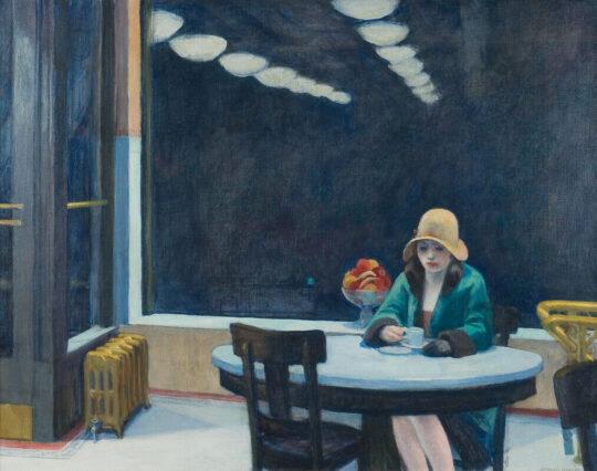 large automat hopper 540x426 - Edward Hopper’s New York October 19, 2022 - March 5, 2023 at the Whitney Museum of American Art