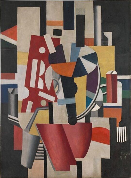 leger compsotition the typographer 1918 1 540x734 - Cubism and the Trompe l’Oeil Tradition exhibition October 20, 2022 – January 22, 2023 at the Metropolitan Museum of Art