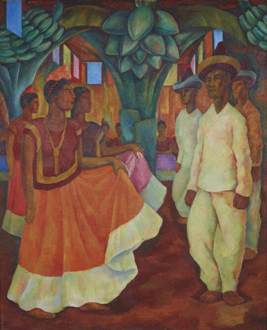 01 Diego Rivera Dance in Tehuantepec 1928 540x667 - Diego Rivera’s America: March 11 – July 31, 2023 at Crystal Bridges Museum of American Art