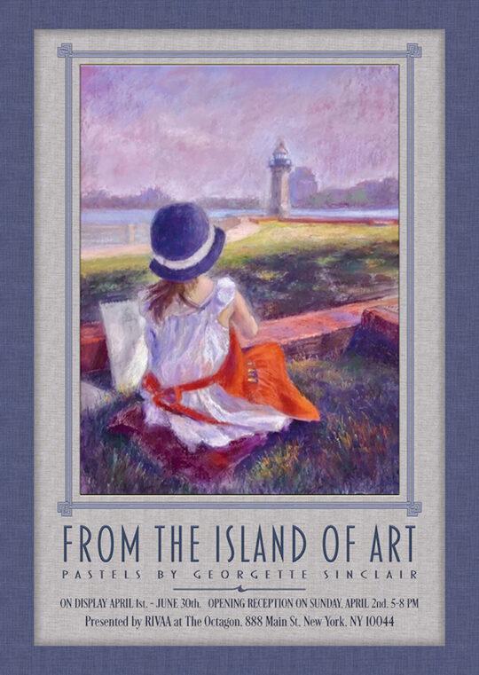 Georgettes poster 540x761 - Georgette Sinclair: From the Island of Art April 1 - June 30, 2023