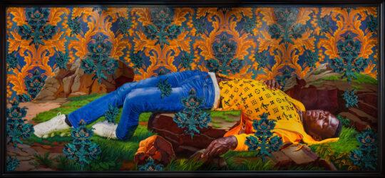 WILEY Femme Piquee Par Un Serpent Mamadou Gueye 2022 KW 22.018 1 540x250 - Kehinde Wiley: An Archaeology of Silence on view until October 15, 2023 at The Fine Arts Museums of San Francisco