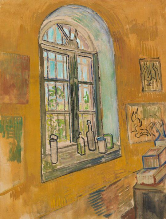 10 Van Gogh Window in the Studio October 1889 VGM Fig 87 540x711 - Van Gogh’s Cypresses: May 22 through August 27, 2023