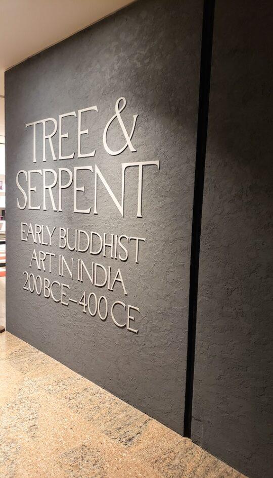 20230717 104804 540x947 - Tree and Serpent: Early Buddhist Art in India, 200 BCE–400 CE:  July 21-November, 13, 2023