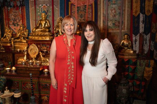 Katherine Luber Alice Kandell 085 540x360 - Event Recap: Fête for Alice Kandell's Tibetan Shrine as it heads to Minneapolis Institute of Art
